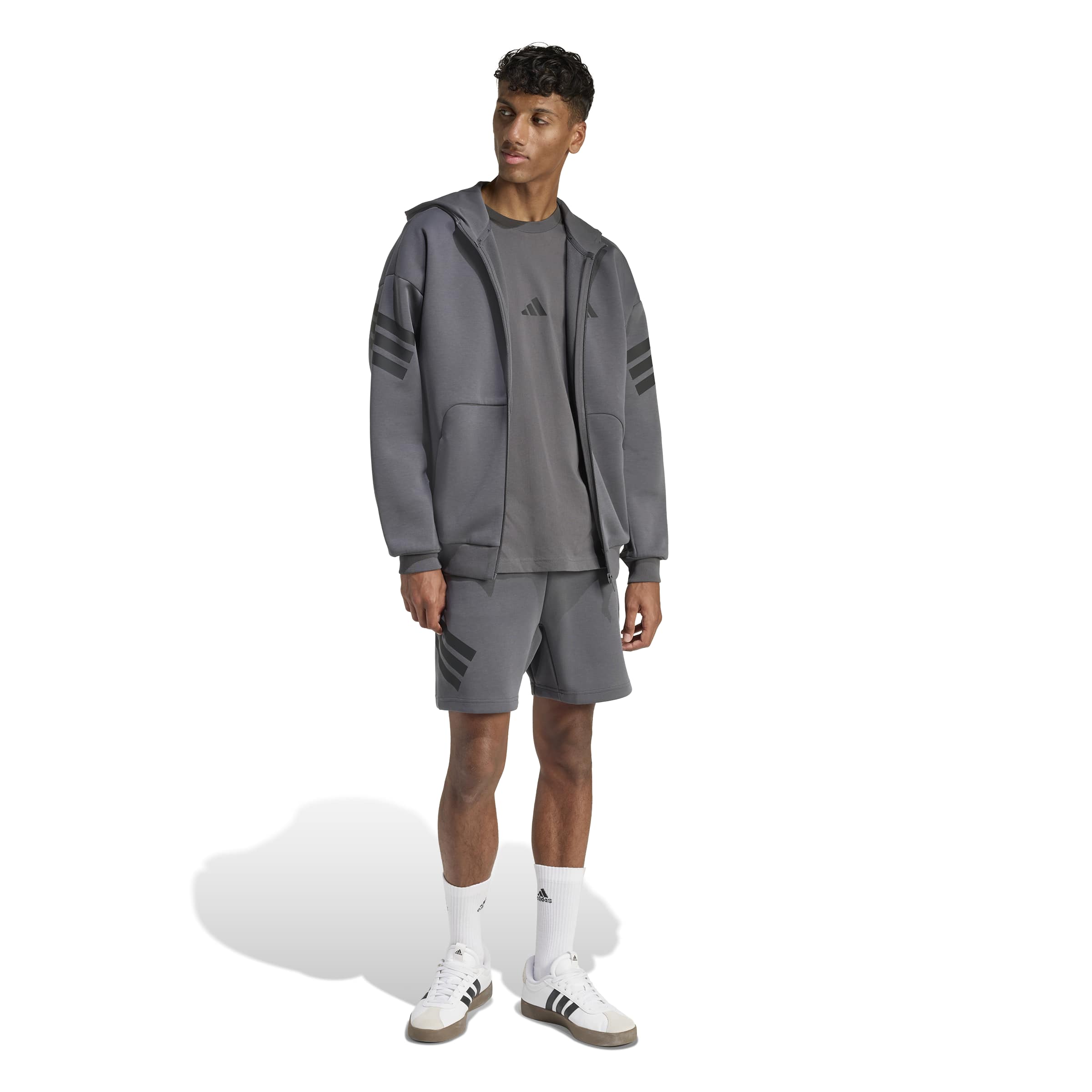 ADIDAS M FI 3S FZ Fußballoberteile ADIDAS