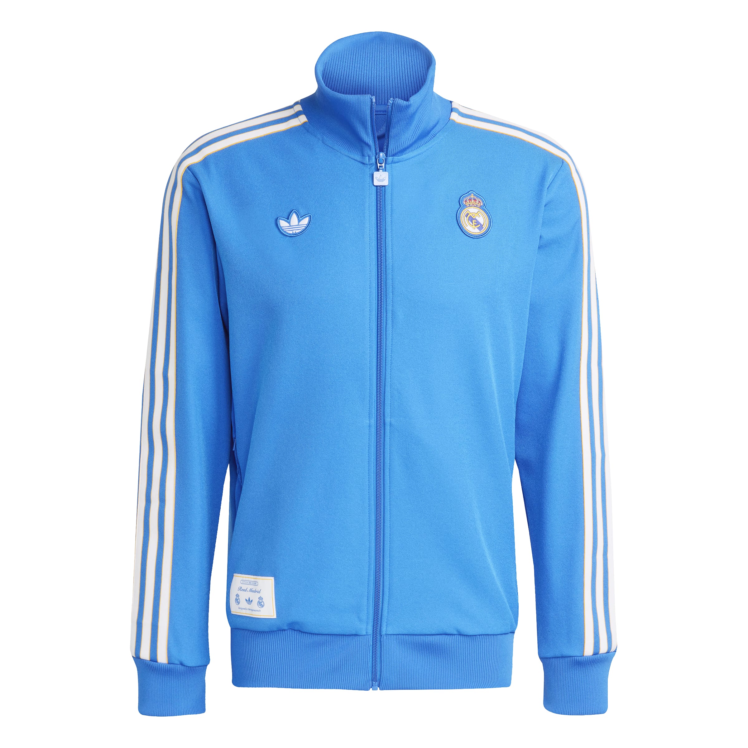 ADIDAS REAL ICON TT Trainingsjacken ADIDAS orange/blau/gelb/weiss M