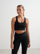 AIM´N High Support Ribbed Bra 059 Black BHs AIM´N 059 Black XS