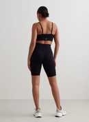 AIM´N Ribbed Seamless Biker Shorts 010 Black Trainingshosen & Jogginghosen AIM´N