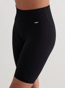 AIM´N Ribbed Seamless Biker Shorts 010 Black Trainingshosen & Jogginghosen AIM´N
