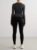 AIM´N Shadow Grey Soft Basic Long Sleeve Trainingshosen & Jogginghosen AIM´N