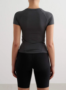 AIM´N Shadow Grey Soft Basic Short Sleeve Trainingshosen & Jogginghosen AIM´N