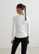 AIM´N Soft Basic Long Sleeve 017 White AIM´N