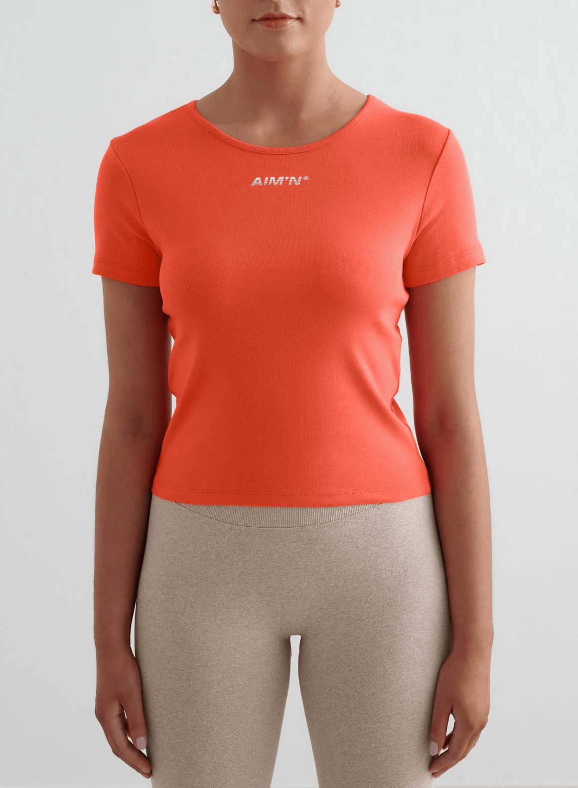 AIM´N Tangerine Stretch T-shirt Freizeitshirts /-blusen AIM´N 167 XS
