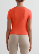 AIM´N Tangerine Stretch T-shirt Freizeitshirts /-blusen AIM´N