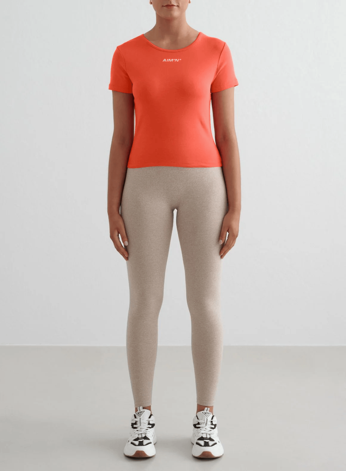 AIM´N Tangerine Stretch T-shirt Freizeitshirts /-blusen AIM´N