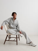 AIM´N Varsity Sweat Half Zip 108 Grey Melange Freizeitpullover AIM´N