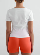 AIM´N White Stretch T-shirt Freizeitshirts /-blusen AIM´N