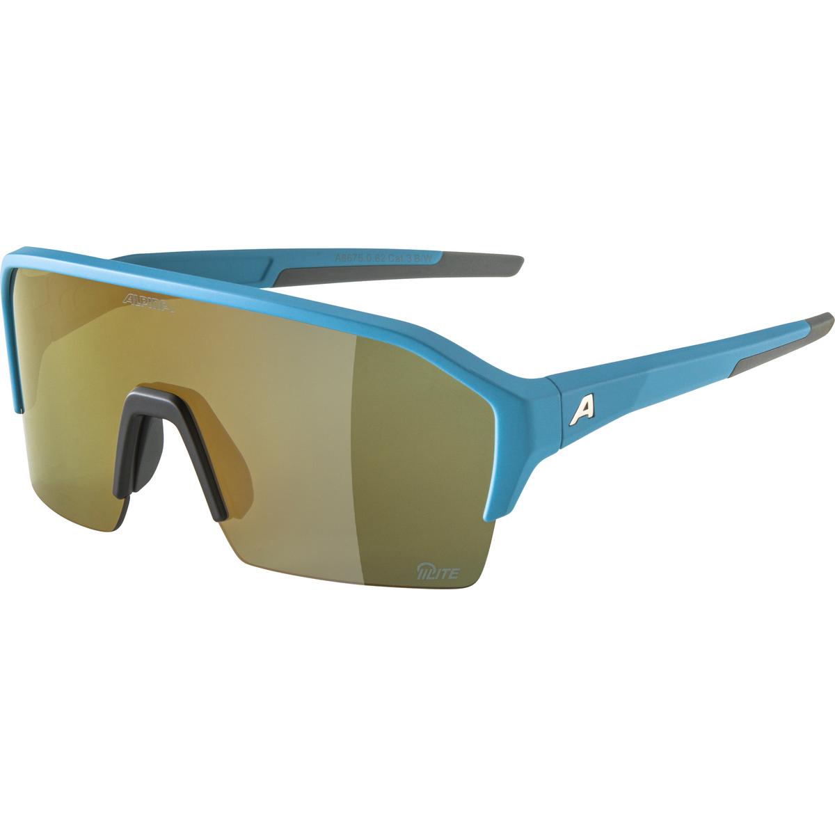 ALPINA RAM HR HM+ Fahrradbrillen ALPINA 82 smoke-blue matt -