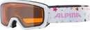 ALPINA Kinder SCARABEO JR. DH Skibrillen ALPINA white-rose matt -