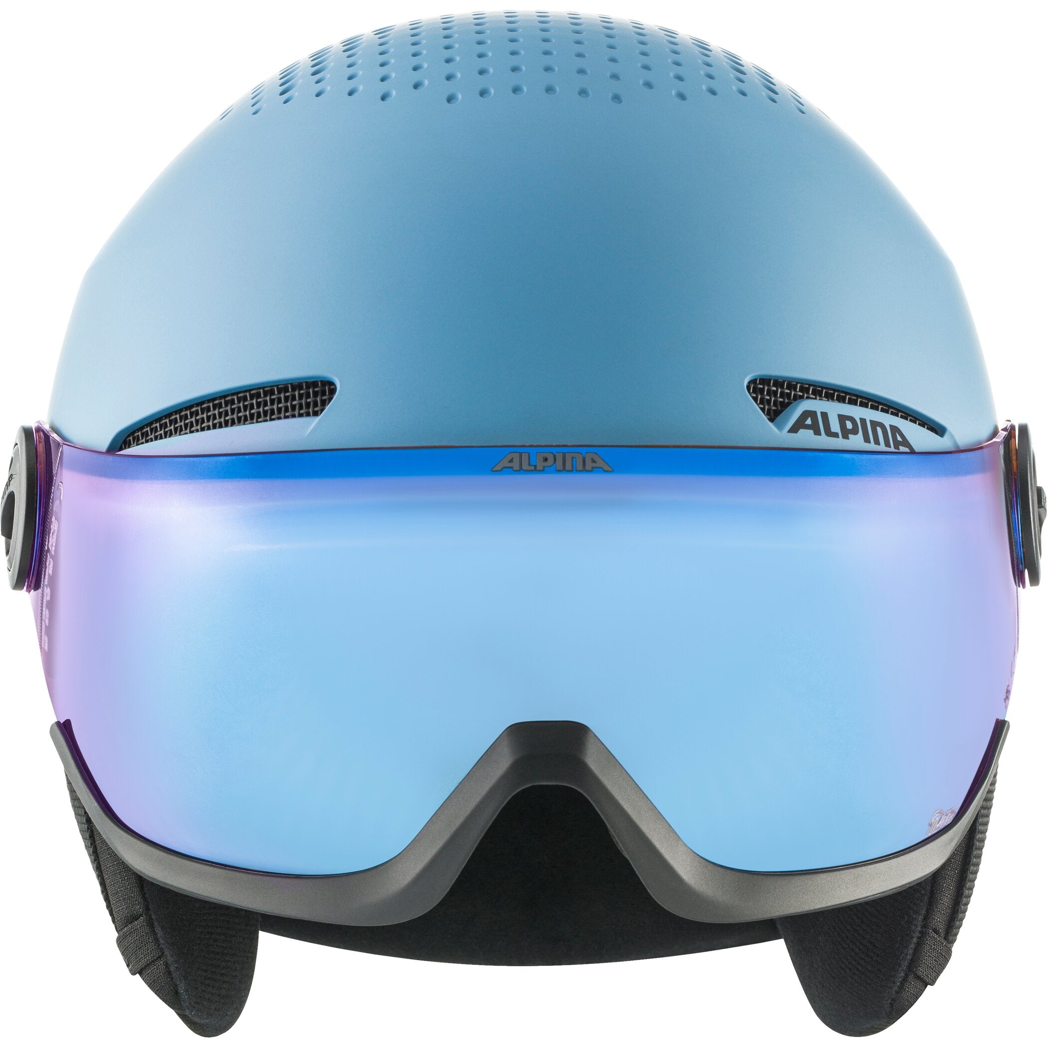 ALPINA Kinder Helm ZUPO VISOR Skihelme ALPINA