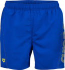 ARENA FUNDAMENTALS ARENA LOGO BOXER Badehose ARENA NEON BLUE-SOFT GREEN L