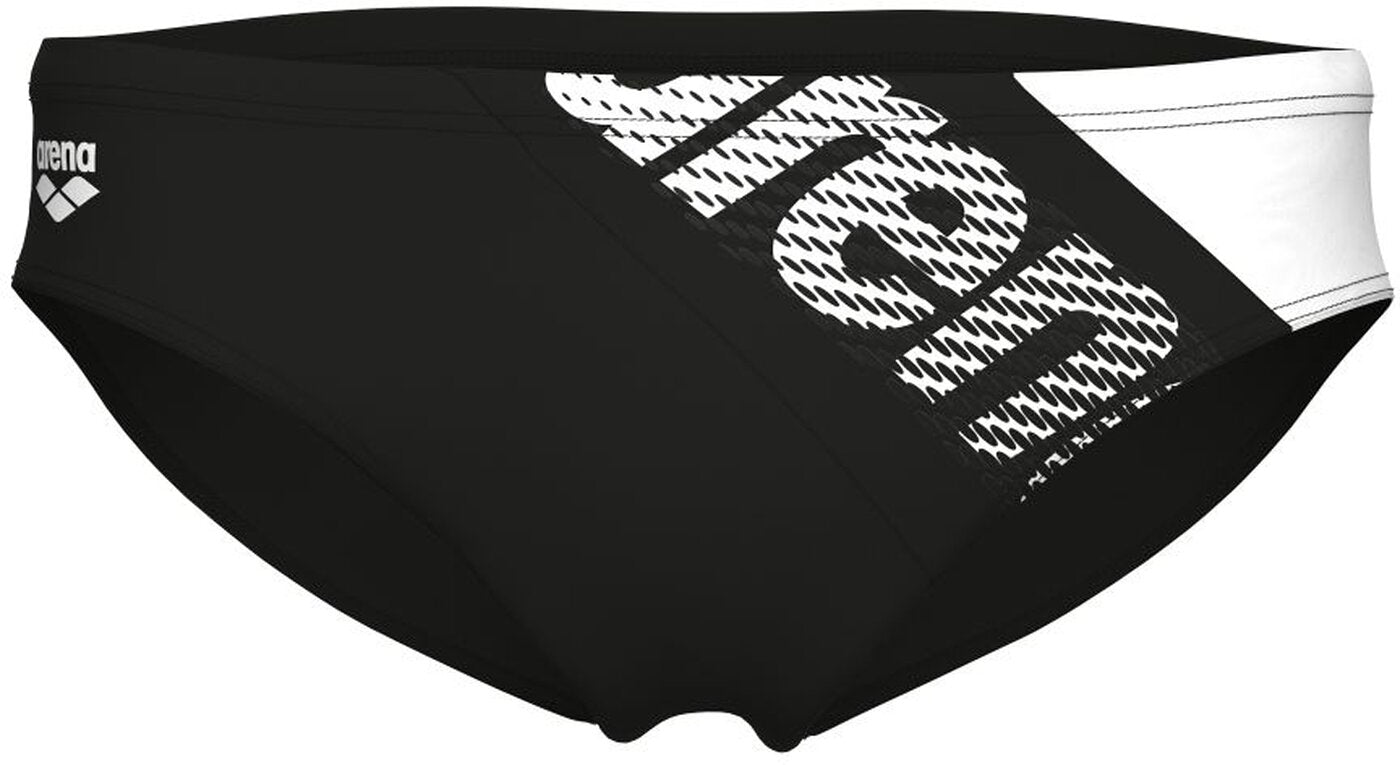 ARENA M ARENA STRIPEFLOW SWIM BRIEFS Badehose ARENA DARK GREY MELANGE-WH 5
