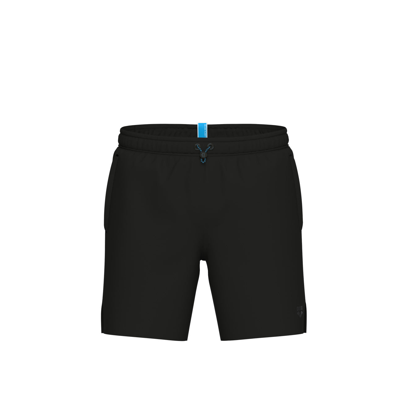 ARENA MEN'S ARENA EVO BEACH BOXER SOLID Badehose ARENA BLACK S