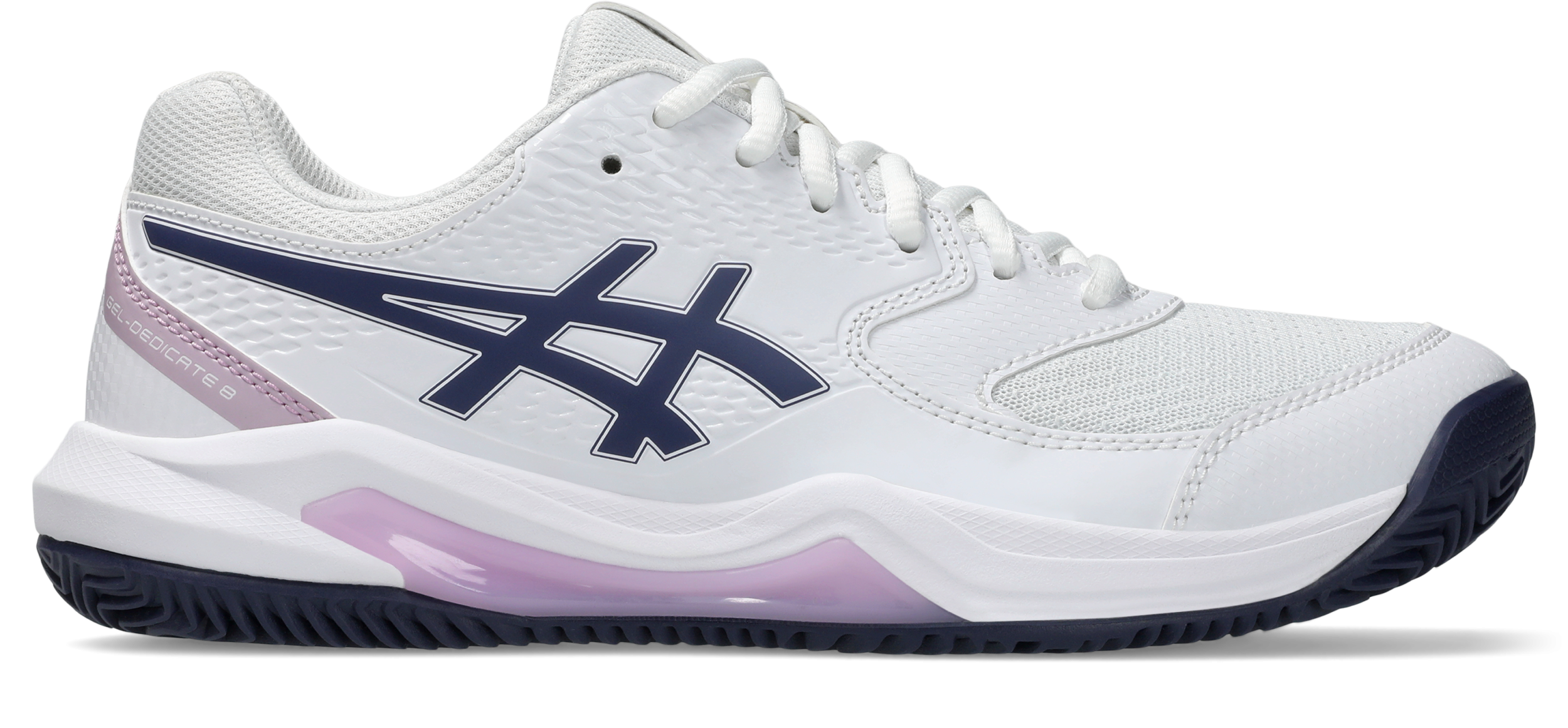 ASICS GEL-DEDICATE 8 CLAY Tennisschuhe ASICS WHITE/WHITE 38