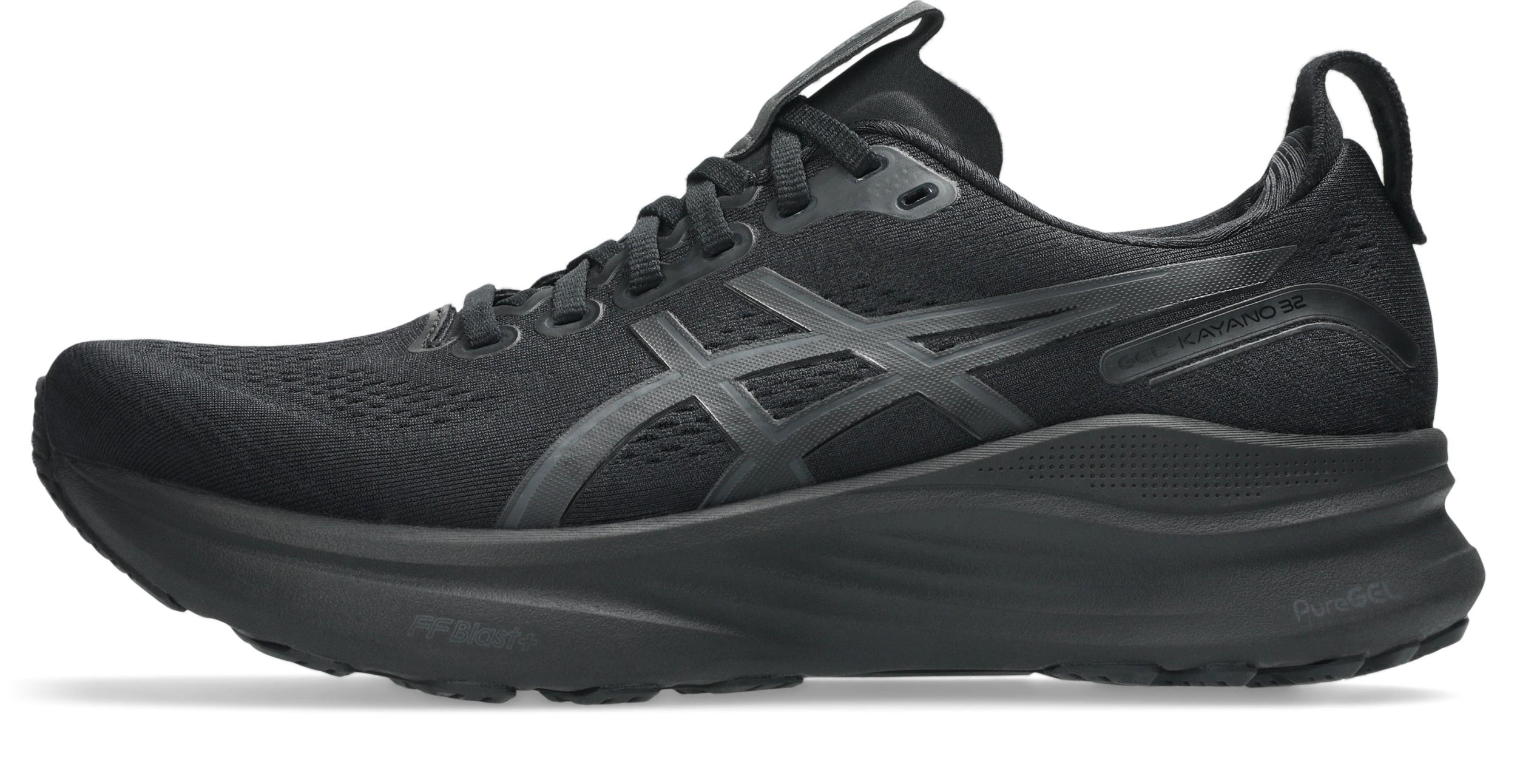 ASICS GEL-KAYANO 32 Stabilität ASICS BLACK/GRAPHITE GREY 46