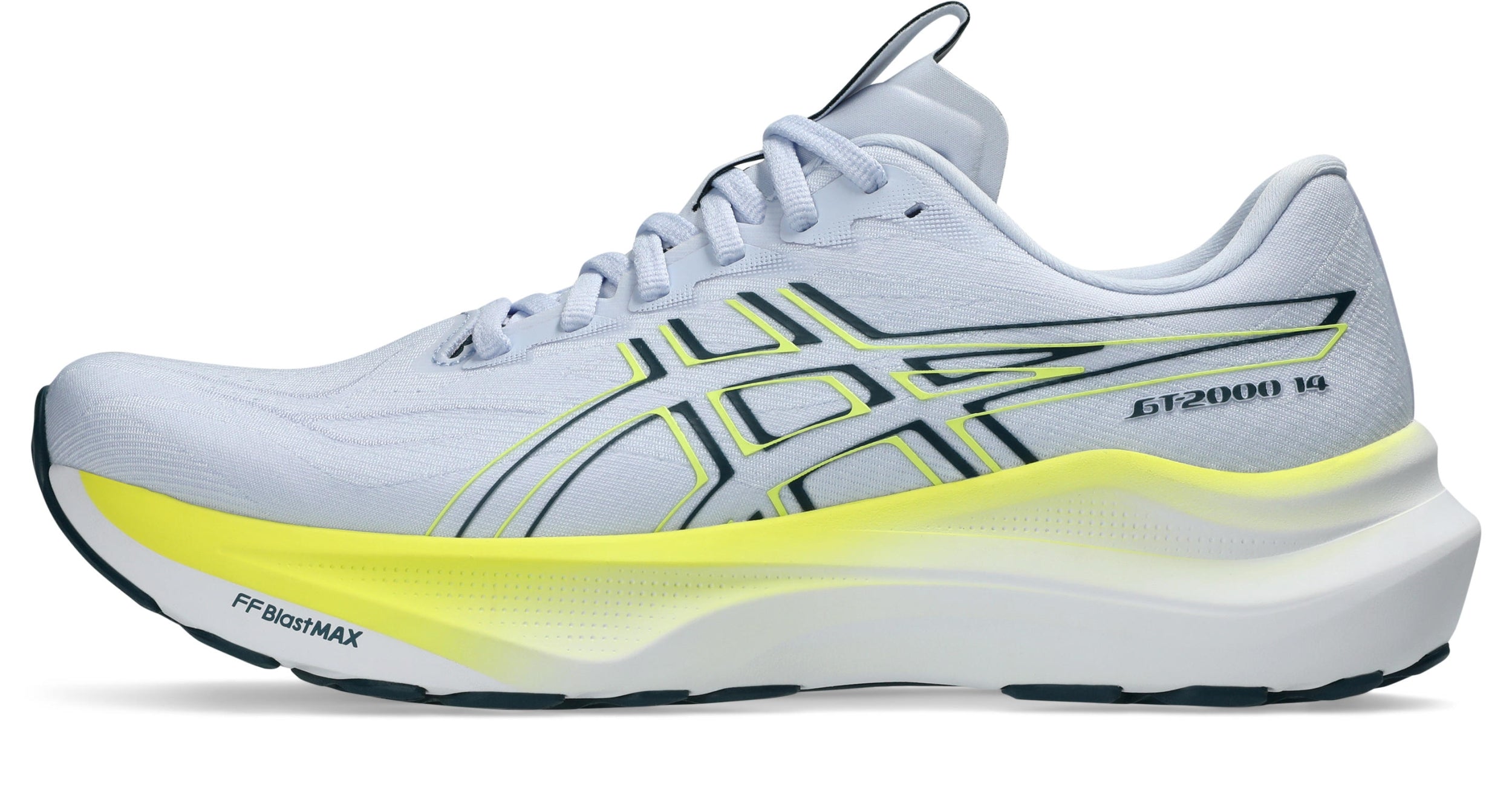 ASICS GT-2000 14 Stabilität ASICS MIDNIGHT NAVY/VOLT-BALTIC BLUE 41.5