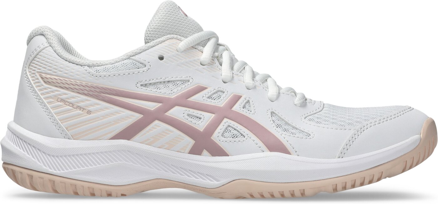 ASICS UPCOURT 6 Hallensportschuhe ASICS WHITE/WHITE 37.5