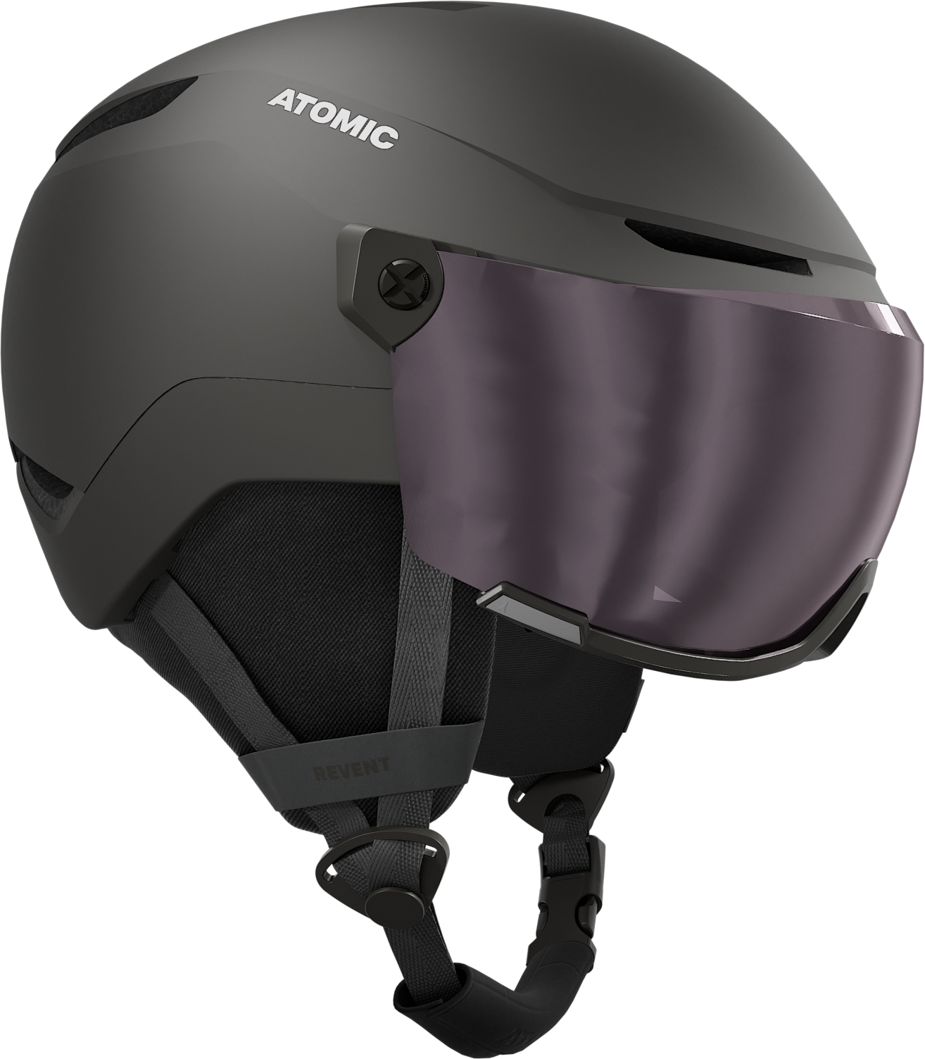 ATOMIC REVENT VISOR JR BLACK Skihelme ATOMIC