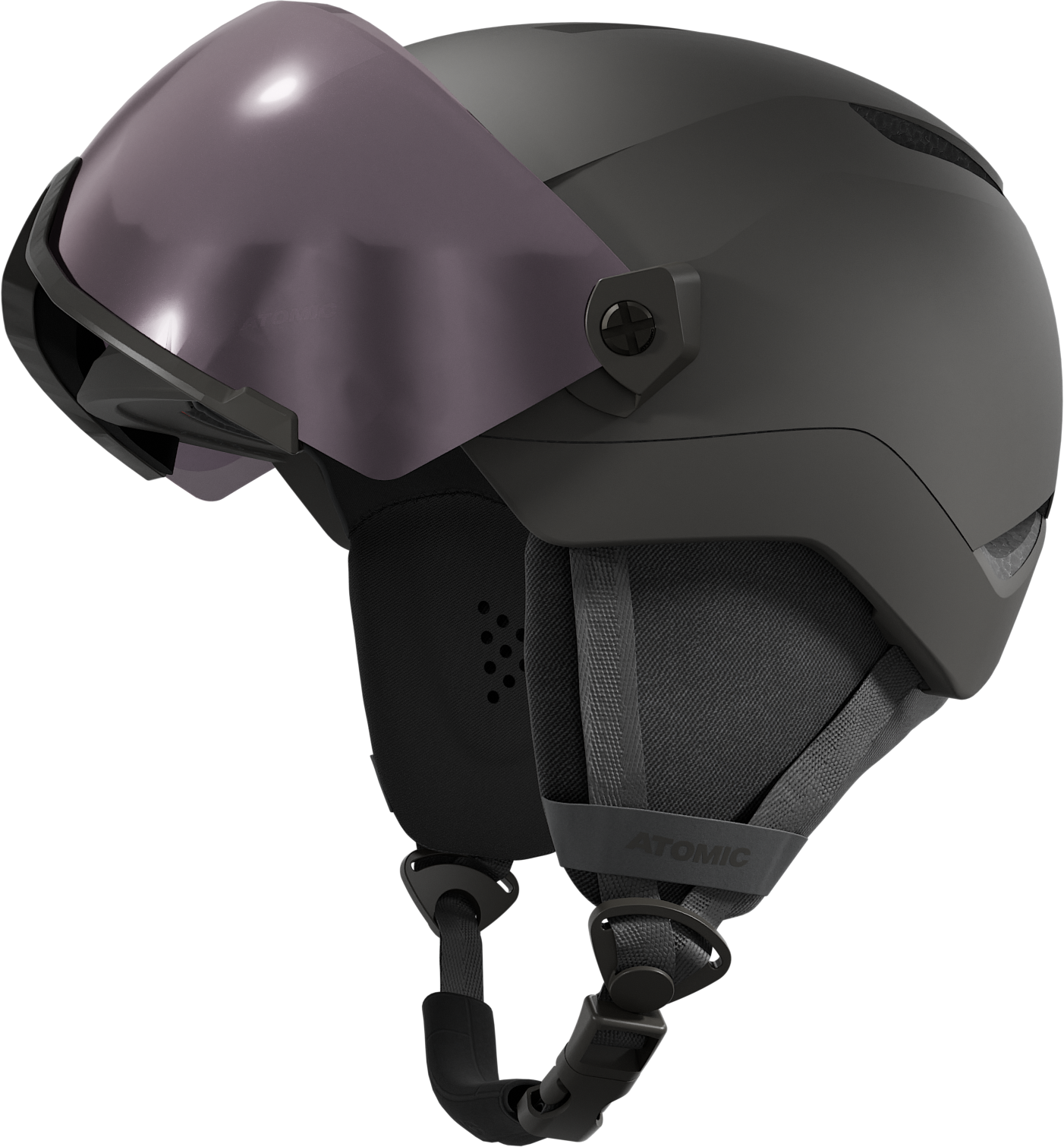 ATOMIC REVENT VISOR JR BLACK Skihelme ATOMIC