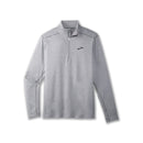 BROOKS Dash 1/2 Zip 2.0 Laufshirts BROOKS Htr Stone S