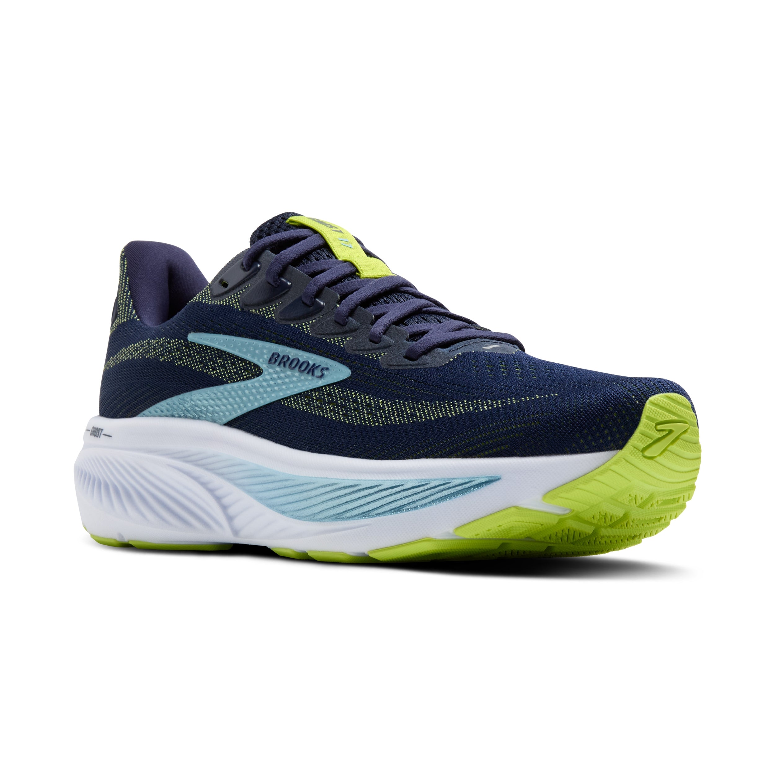 BROOKS Ghost 17 Dämpfung BROOKS Bluetiful/Golden Hour 45.5