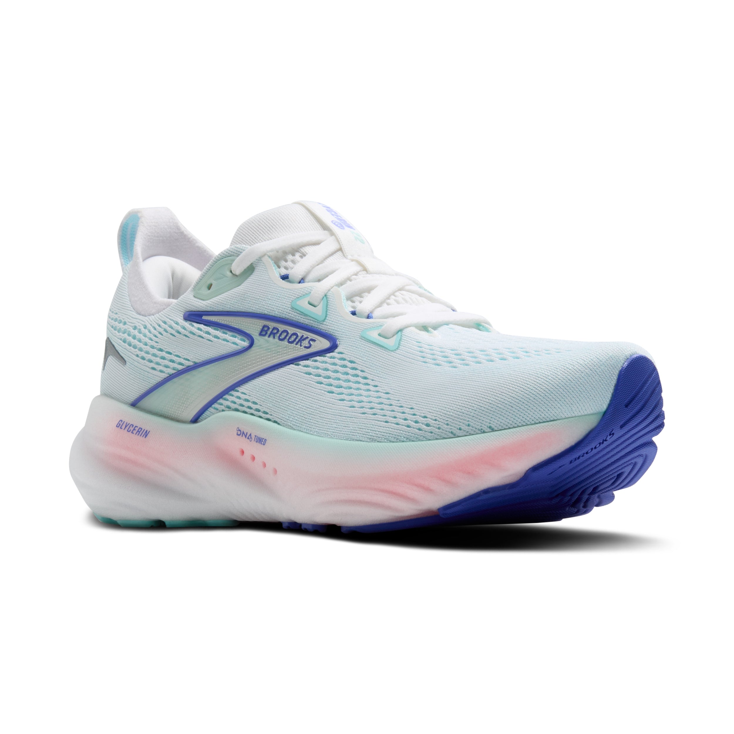 BROOKS Glycerin 22 Htr Frosted Mauve Neutral BROOKS Ice Flow/Navy/Pink 37.5