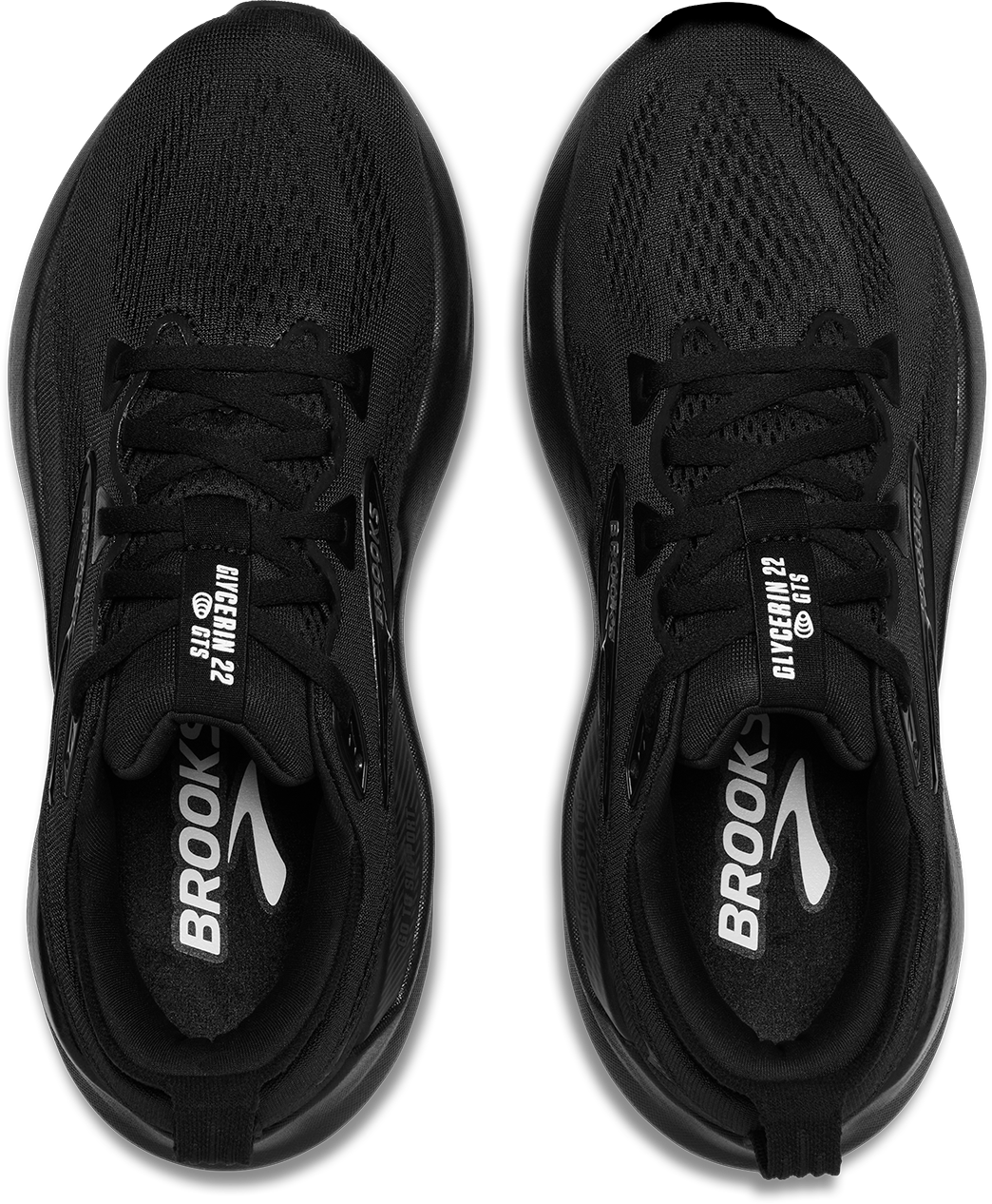 BROOKS Glycerin GTS 22 Black/Deep Blue/Red Stabilität BROOKS