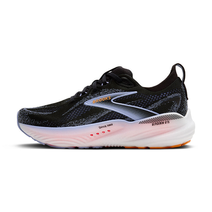 BROOKS Glycerin GTS 22 Ice Flow/Navy/Pink Stabilität BROOKS
