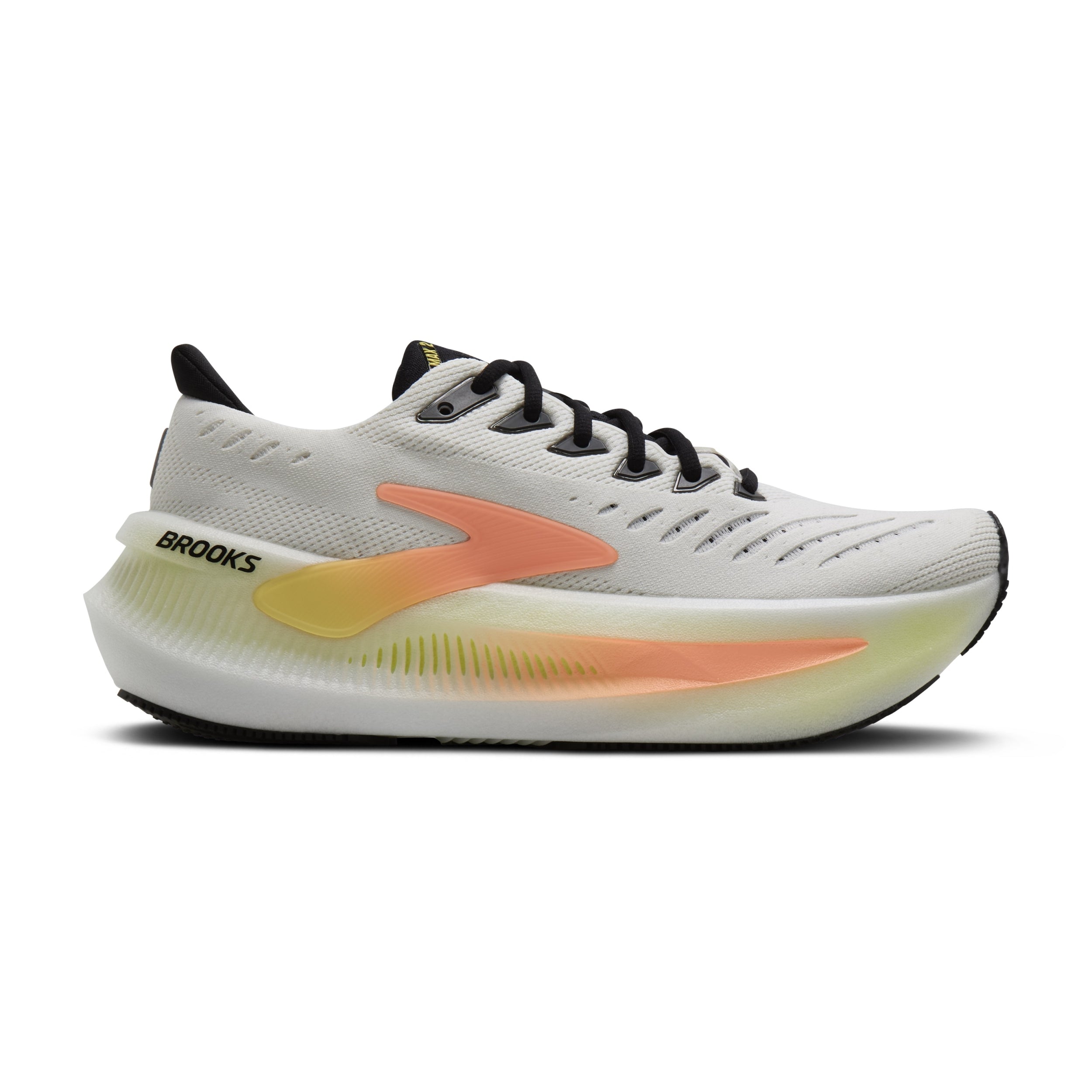 BROOKS Glycerin Max 2 Dämpfung BROOKS White/Cyber Yellow/Nightlife 38