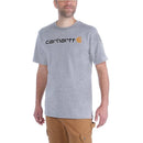 Carhartt B.V. CORE LOGO T-SHIRT S/S 034 Heather Grey Wandershirts /-hemden Carhartt B.V. 034 Heather Grey S