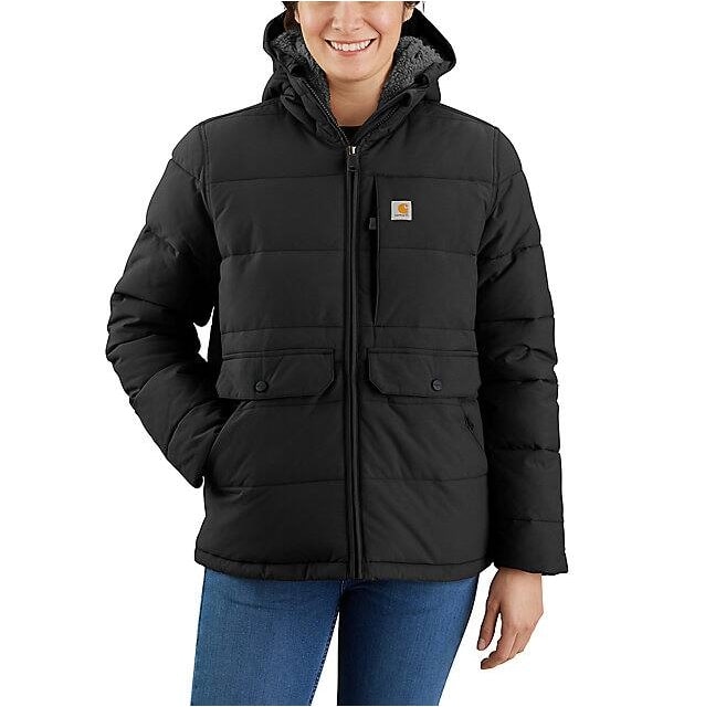 Carhartt B.V. RELAXED FIT MONTANA INSULATED JACKET N04 Black Wanderjacken Carhartt B.V. N04 Black XS
