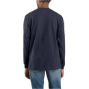 Carhartt B.V. WORKWEAR POCKET T-SHIRT L/S BLK Black Wandershirts /-hemden Carhartt B.V.