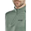 CEP CEP cold weather zip shirt, long sl 372 green CEP
