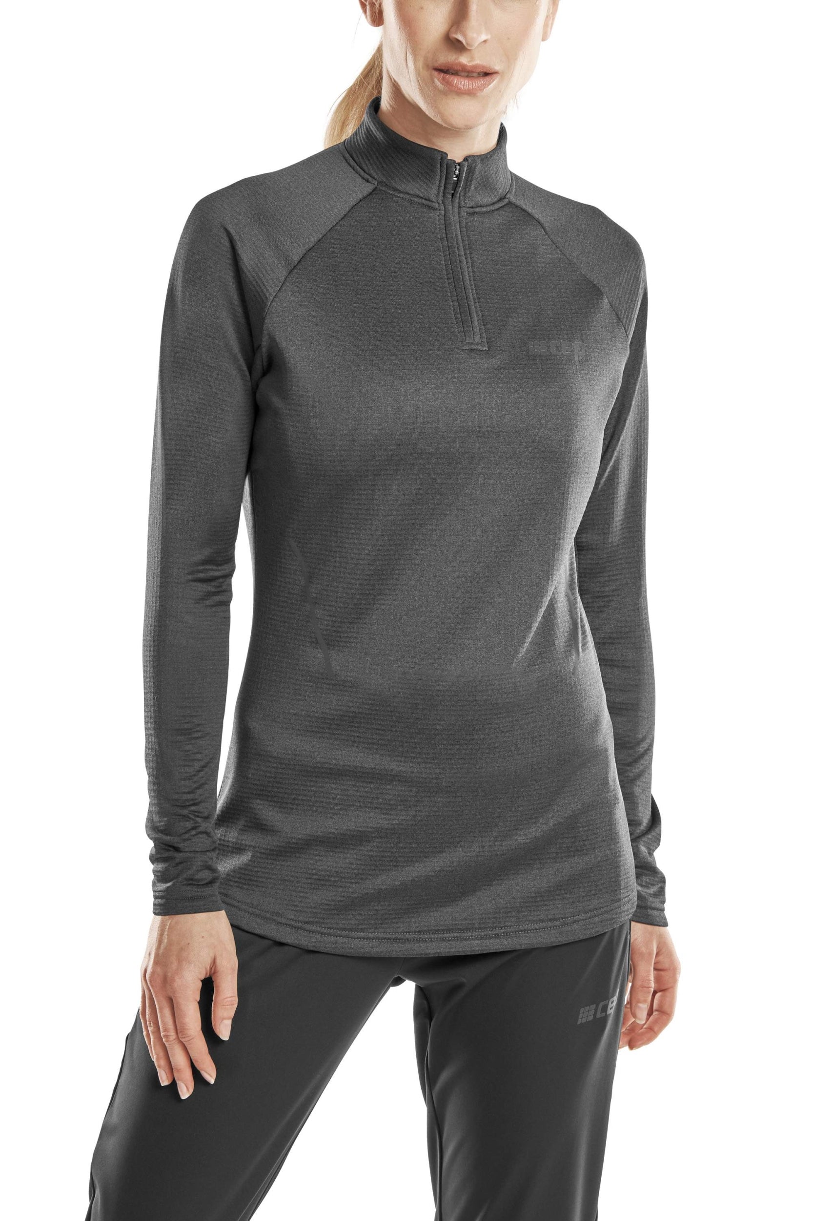 CEP CEP cold weather zip shirt, long sl CEP 301 black XS