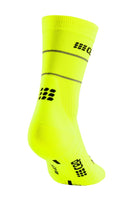 CEP reflective mid cut socks, men Laufsocken CEP