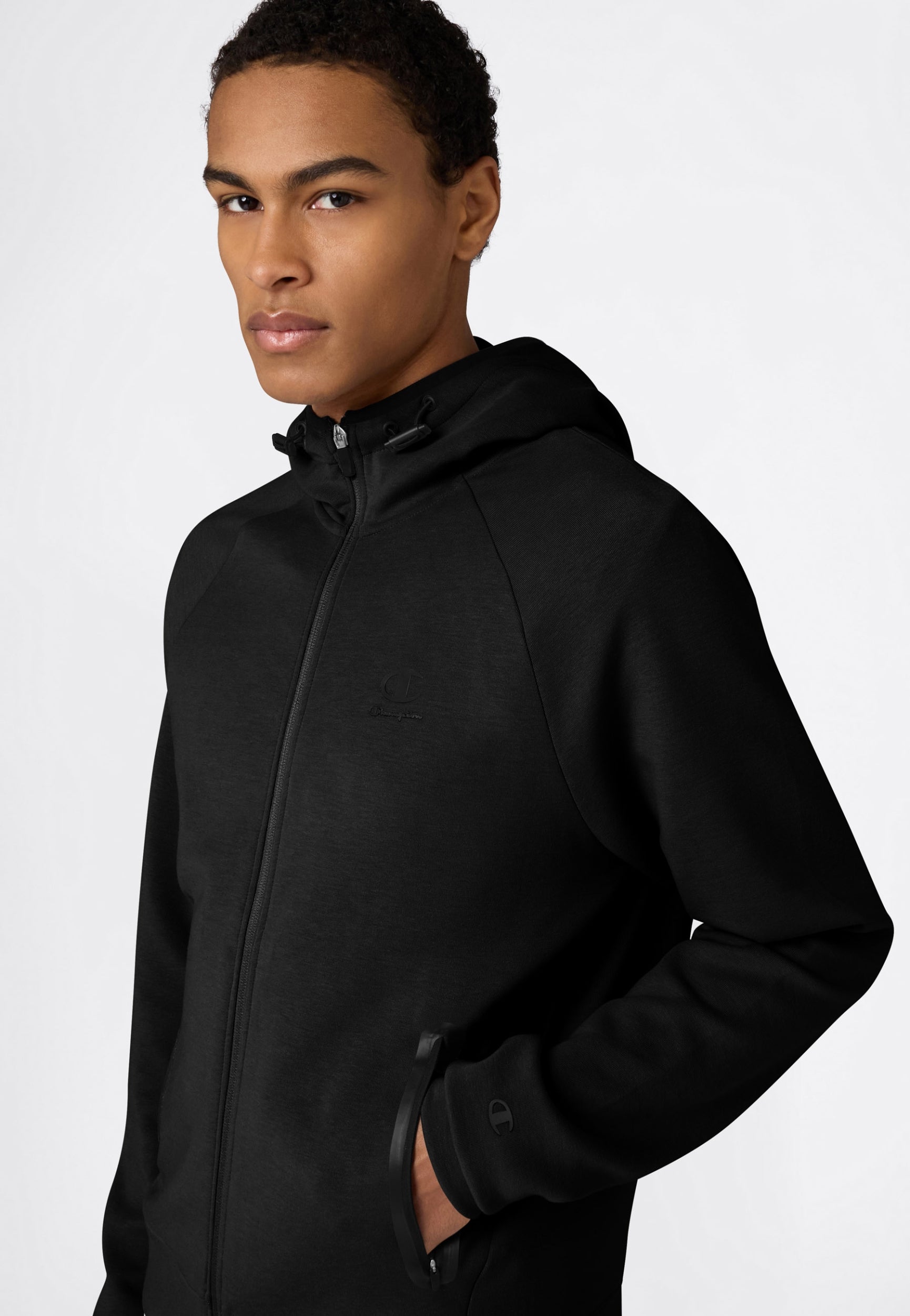 CHAMPION Hooded Full Zip Sweatshirt Fußballoberteile CHAMPION