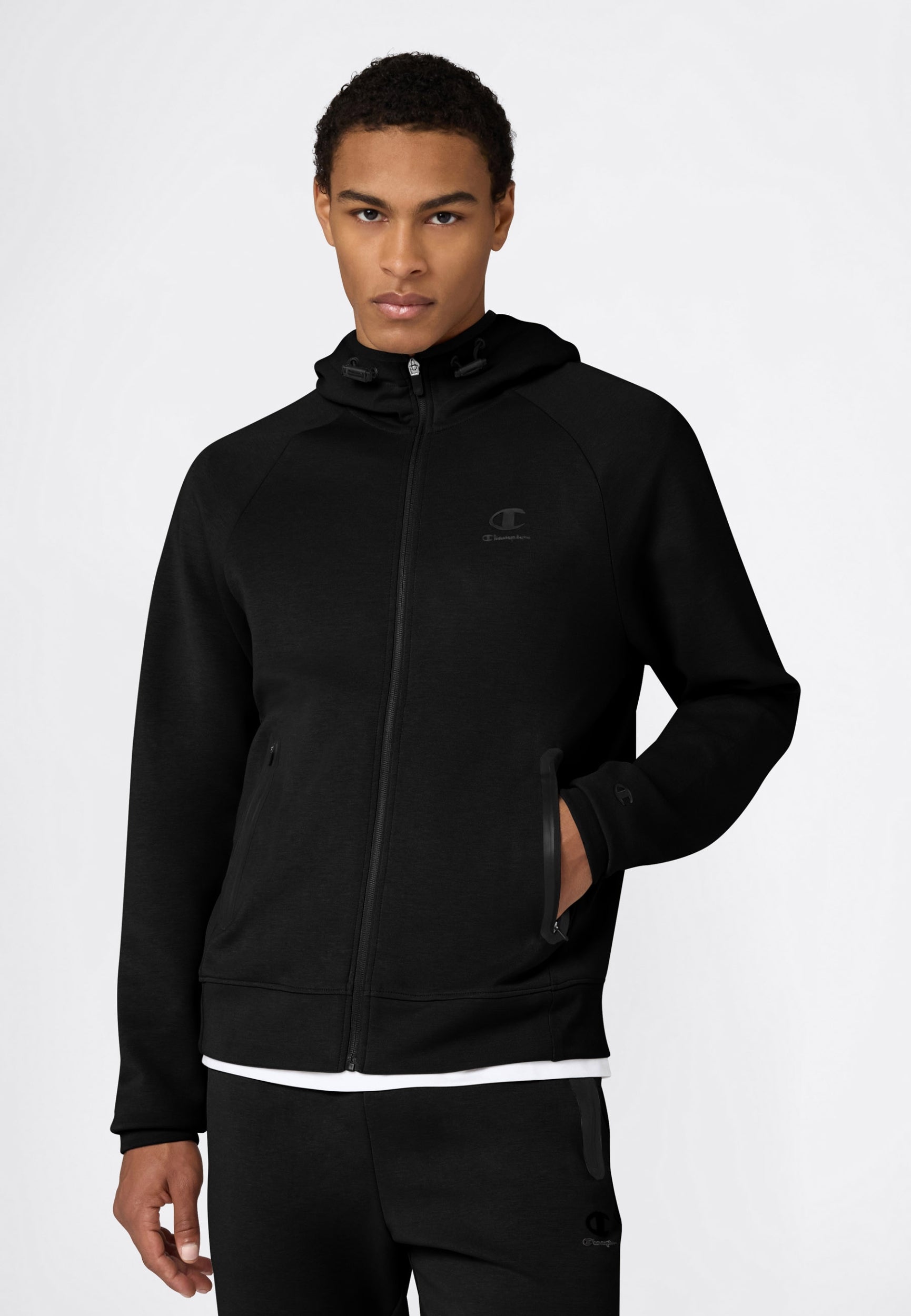 CHAMPION Hooded Full Zip Sweatshirt Fußballoberteile CHAMPION