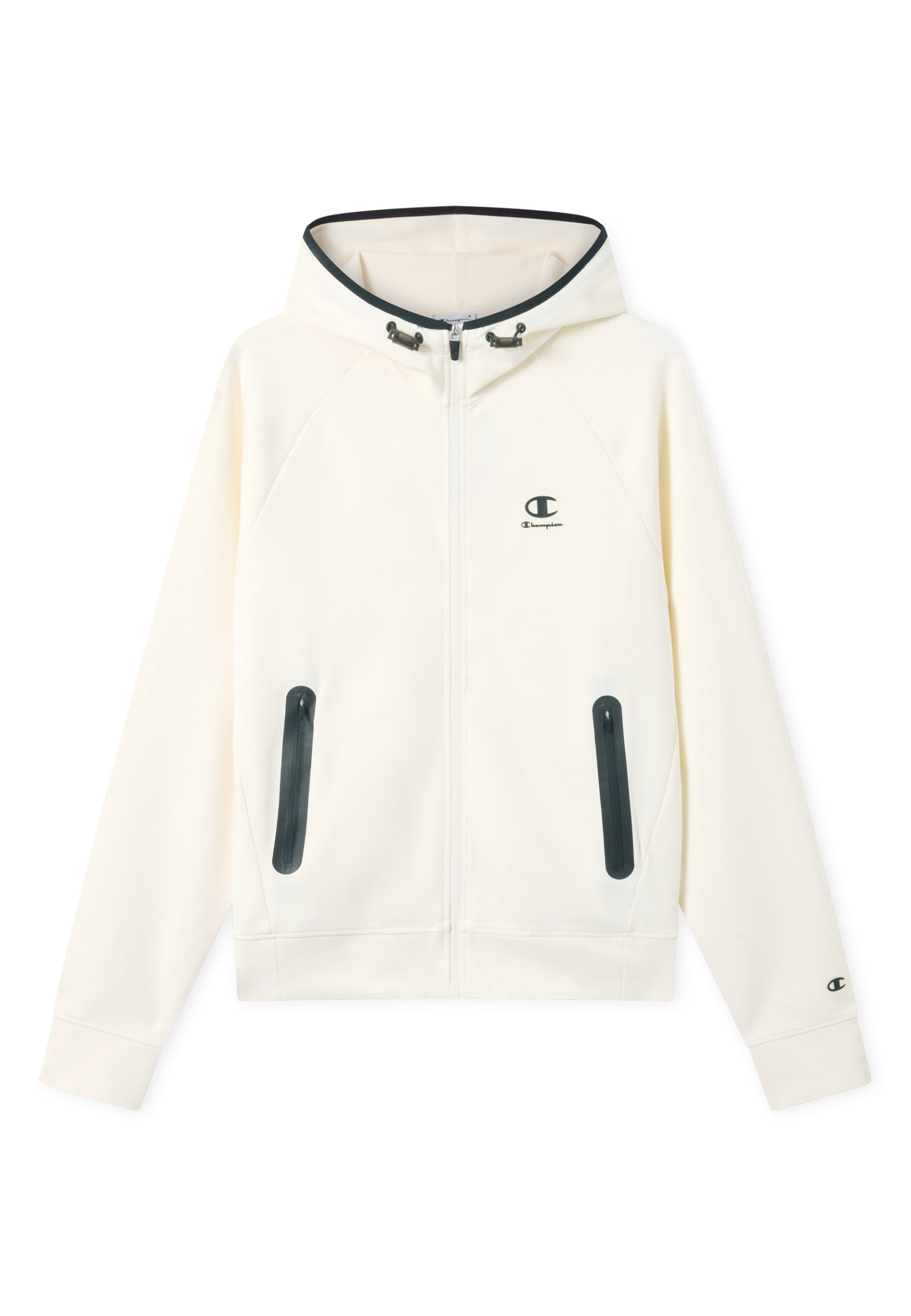 CHAMPION Hooded Full Zip Sweatshirt Fußballoberteile CHAMPION Black S