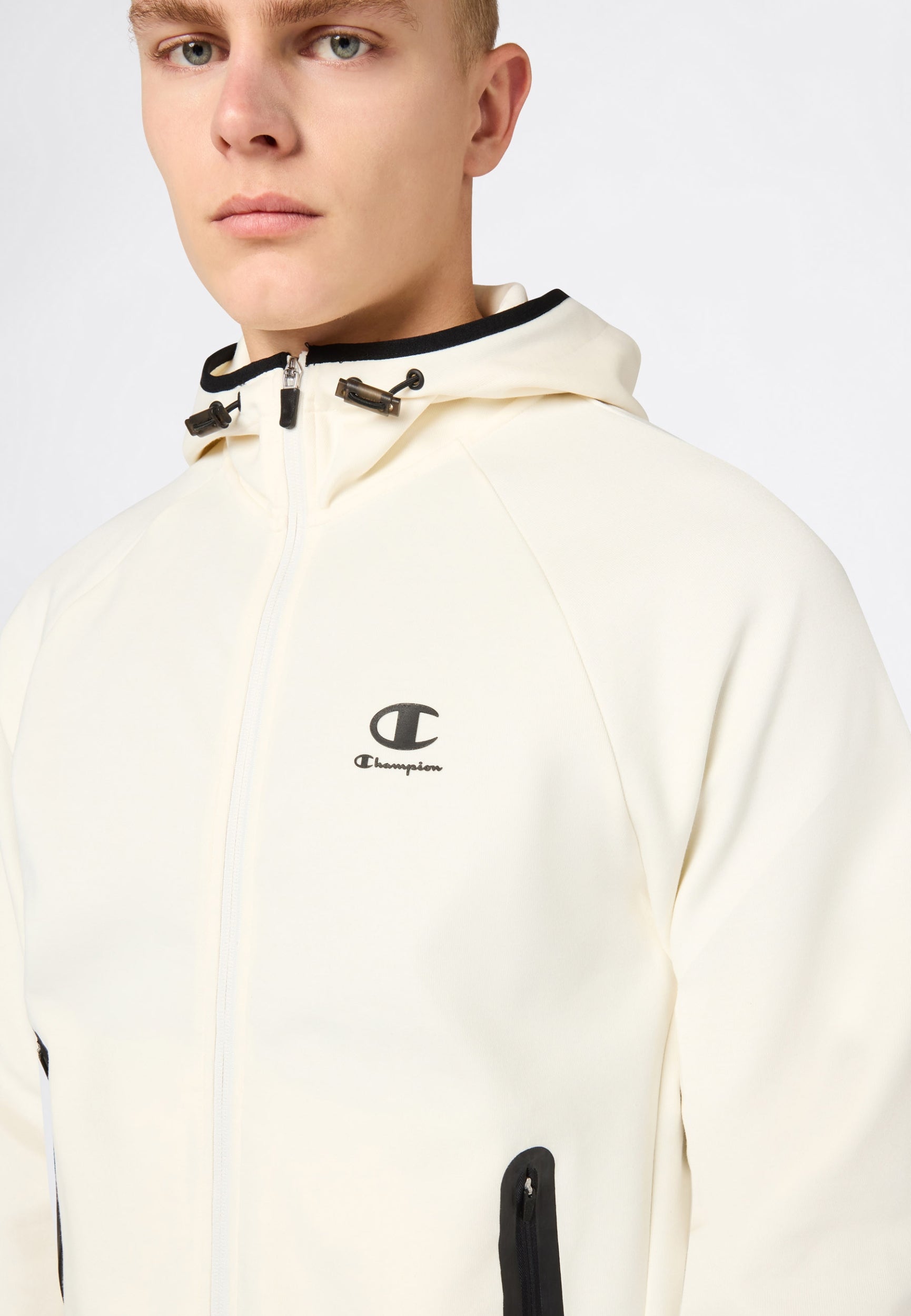CHAMPION Hooded Full Zip Sweatshirt Fußballoberteile CHAMPION