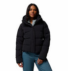 COLUMBIA Amaze Puff Hooded Jacket Freizeitjacken COLUMBIA Black, White Stripe XS