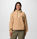 COLUMBIA Helvetia II Cropped Half Snap Fleec Fleecejacken & Pullover COLUMBIA Canoe, Tawny Buff XS