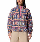 COLUMBIA Helvetia II Printed Cropped Half Sn Fleecejacken & Pullover COLUMBIA Sea Salt, Retrotree XS