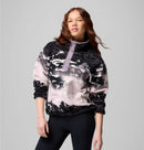 COLUMBIA Helvetia II Printed Cropped Half Sn Fleecejacken & Pullover COLUMBIA Shale Purple XS