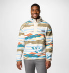 COLUMBIA Helvetia II Printed Half Snap Fleec Fußballoberteile COLUMBIA Chalk S