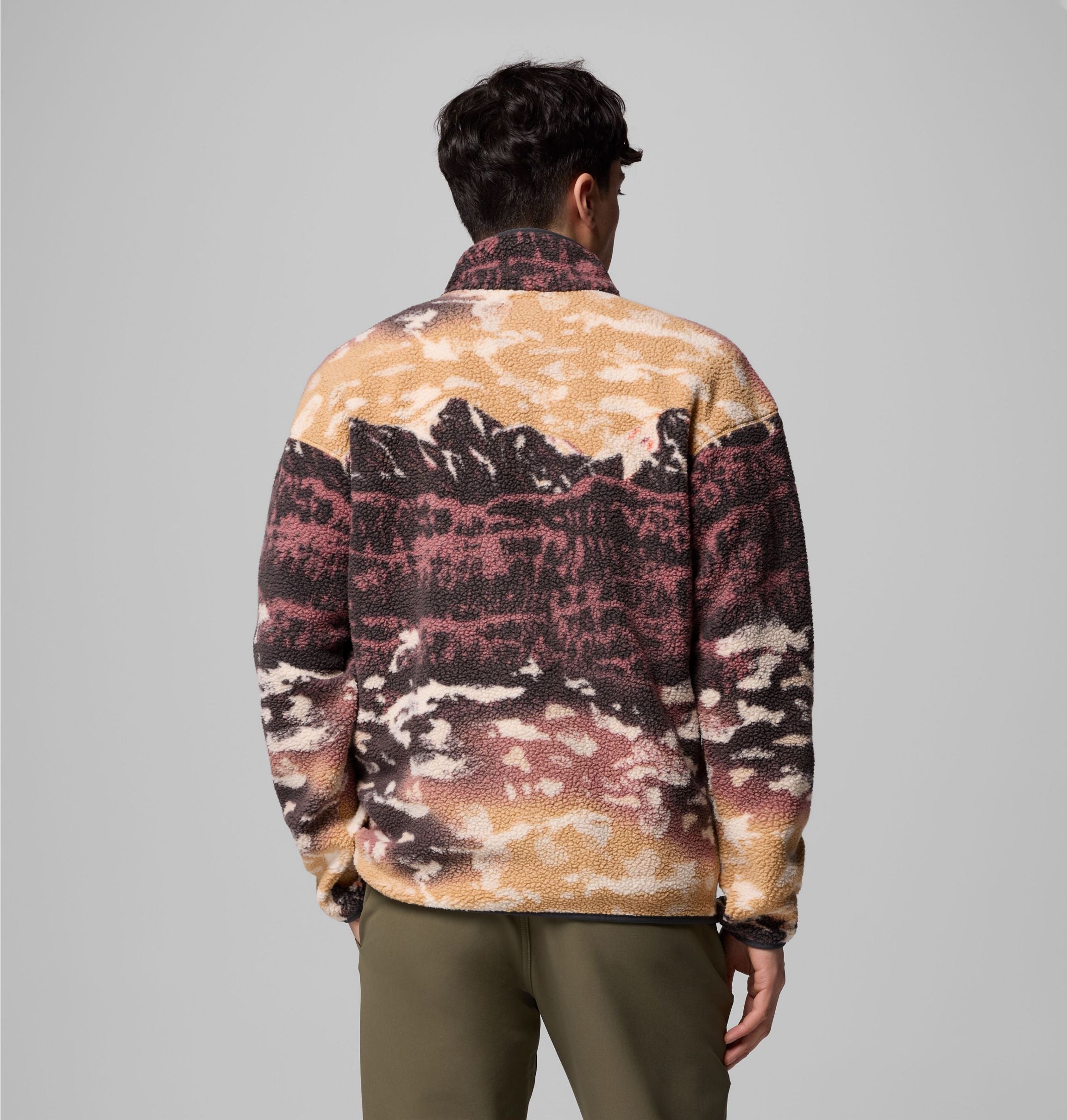 COLUMBIA Helvetia II Printed Half Snap Fleec Fußballoberteile COLUMBIA