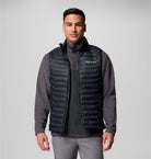 COLUMBIA Powder Pass Hybrid Vest Wanderjacken COLUMBIA Black, White Stripe S
