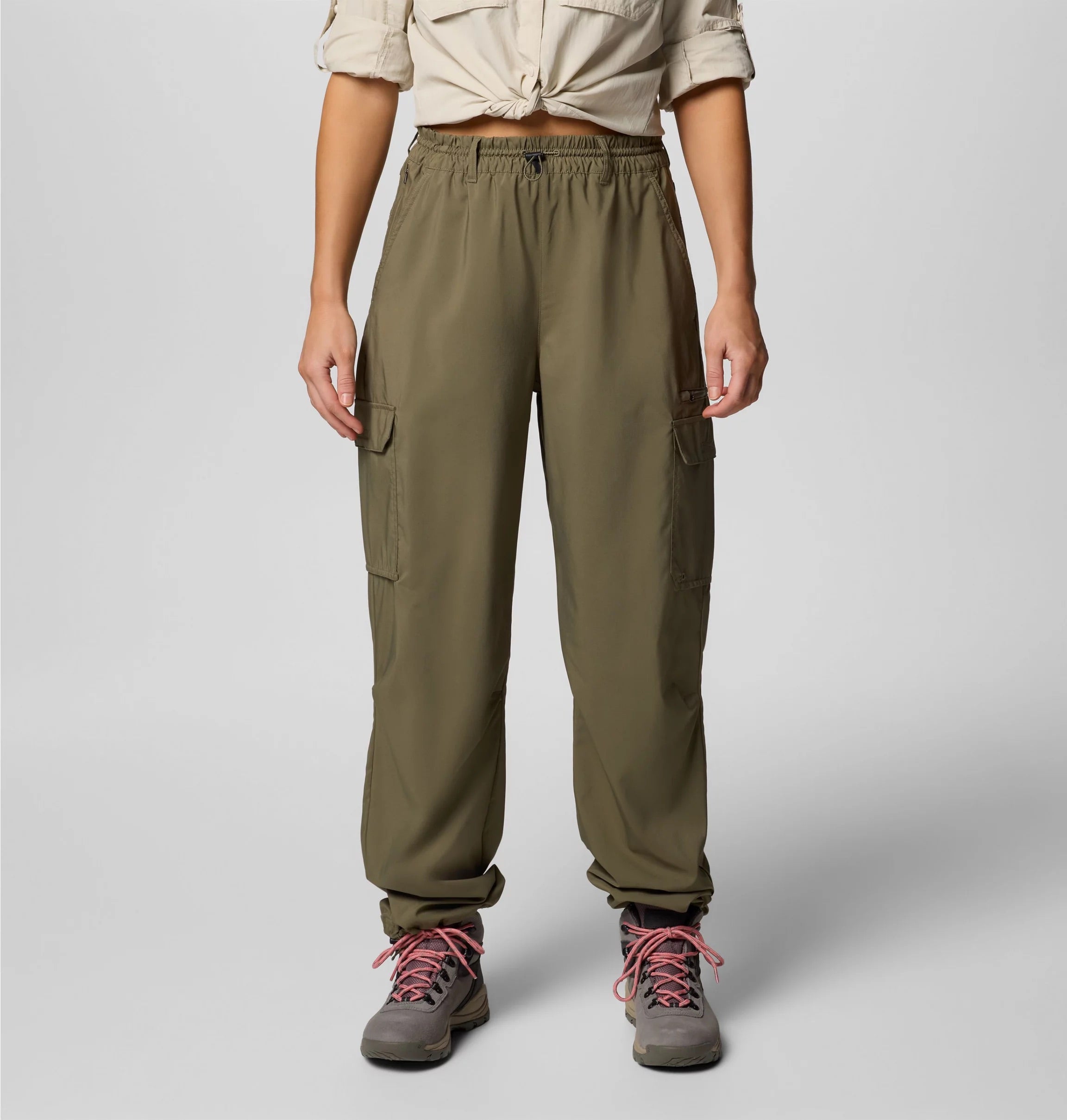 COLUMBIA Skien Valley Cargo Pant Wanderhosen COLUMBIA Stone Green XS