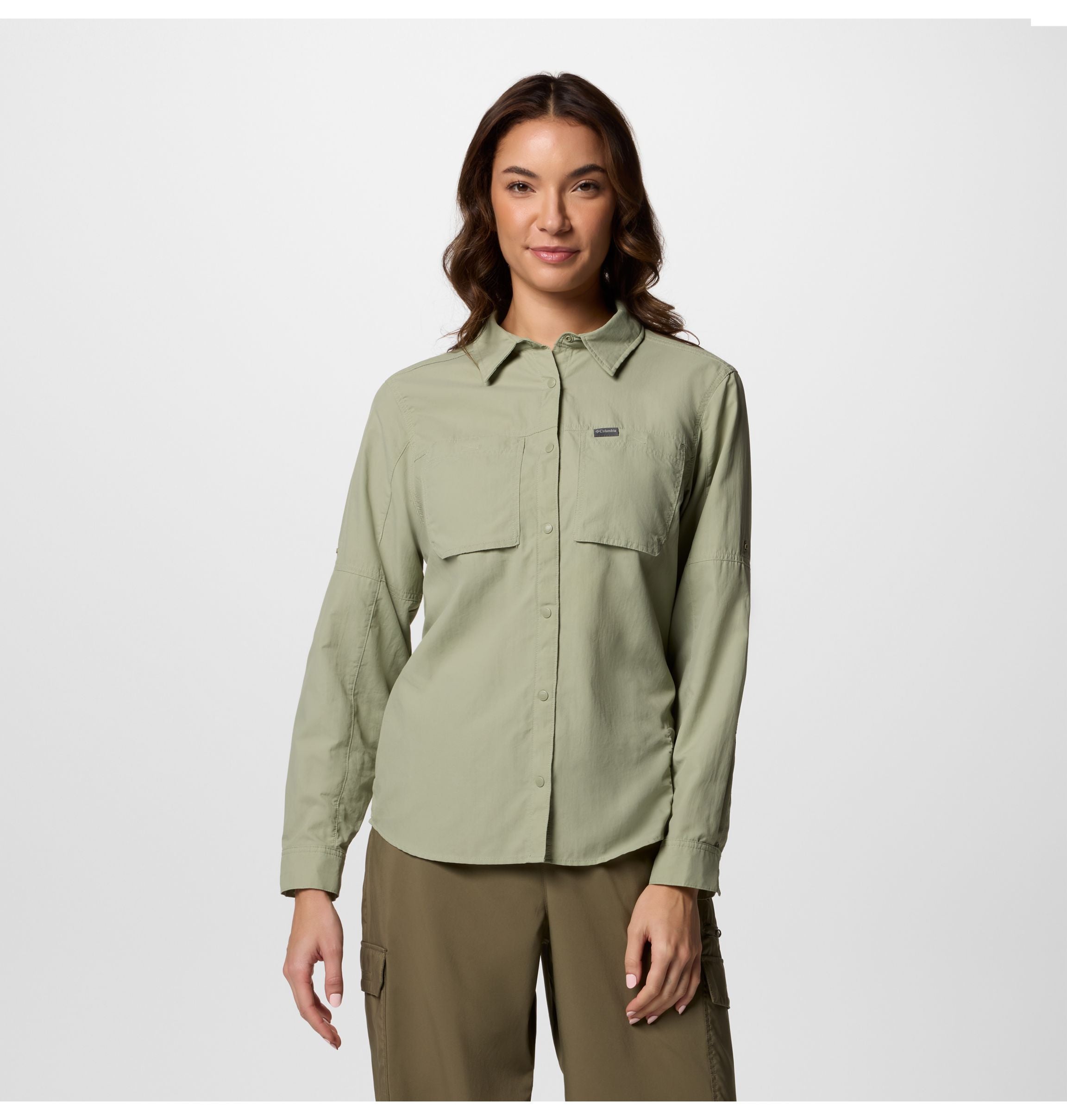 COLUMBIA Skien Valley Long Sleeve Shirt Wandershirts /-hemden COLUMBIA Safari Window Plaid XS